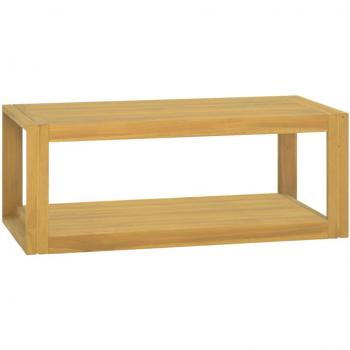 vidaXL Wall-mounted Bathroom Cabinet 90x45x35 cm Solid Wood Teak