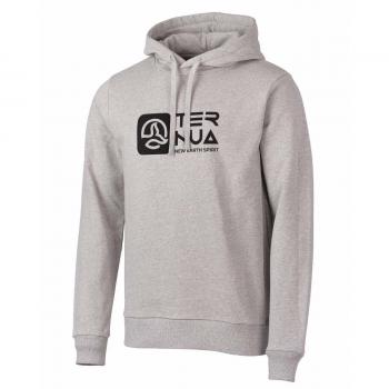 Sudadera con capucha Ternua Ailik Hombre Gris Claro M