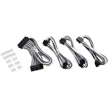 Kit de Cables de Extensión Phanteks - Blanco y Gris