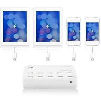 Eminent EW1218 - Cargador Usb 10 Puertos