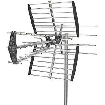 Nedis anoruv10l8me antena de tv exterior ganancia maxima de 14 db vhf 170230 mhz uhf 470790 mhz