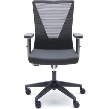 Silla de Oficina Ergonómica Euromof Tirana Negra