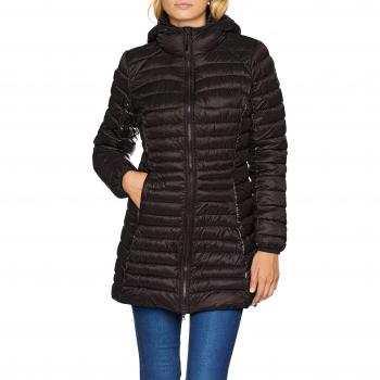 Napapijri Aerons Long Jacke, Chaqueta para Mujer, Negro