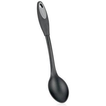 Metaltex Cuchara Servir Nylon 'Britannia', Nailon, Negro, Estandar