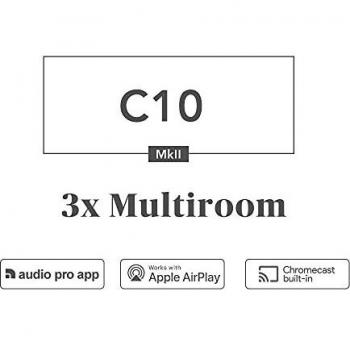 Audio Pro C10 MKII White Altavoz de Estantería/Multisala