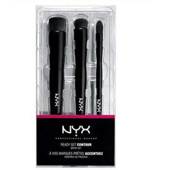 Nyx Juego de brochas de contorno para maquillaje profesional