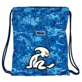 Safta Saco Deportivo Blue Bay 35x1x45cm - Modelo Oficial para Niños y Niñas