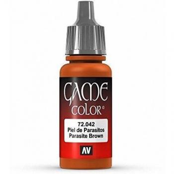 Vallejo Game Color Acrylic Paint - Parasite Brown (72042) 18ml