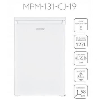 Frigorífico independiente MPM-131-CJ-19, 127 litros, color blanco