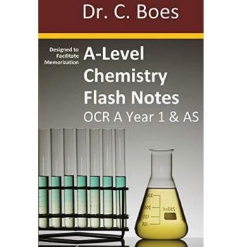 Notas Rápidas de Química de Nivel A OCR A Año 1 y AS: Tarjetas de Revisión Condensadas para Facilitar la Memorización