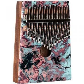 Meinl Coral Reef Designer Kalimba with 9 Notes Sound Hole