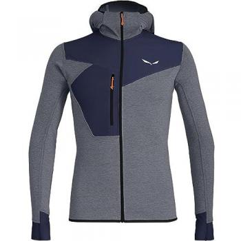 Sudadera Salewa Puez 2 Dry con Capucha para Hombre - Gris Azul Oscuro - Talla 3XL