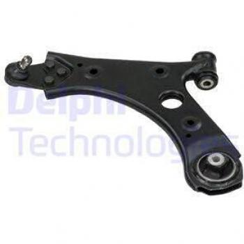 Brazo de control DELPHI TC3618 - Suspensión de las ruedas, Eje delantero, Enlaces, Frente
