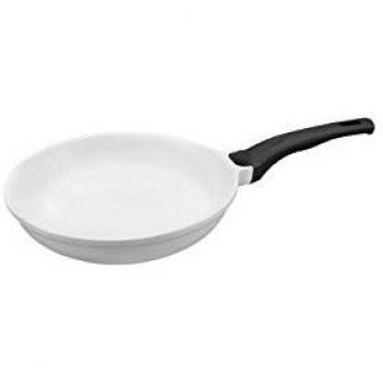 Lacor 25424 - Sarten aluminio fundidoinduc d.24 cms blanca
