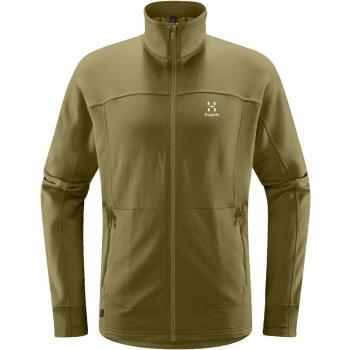 Chaqueta Haglofs Betula Green para Hombre - Diseño Ecológico y Sostenible