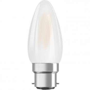 Osram Vela LED B22d Classic 827 4W mate