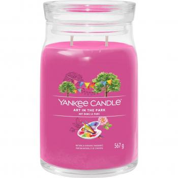 Yankee Candle Art In The Park Wax Candle Cylinder Floral Pink 1 pc(s)