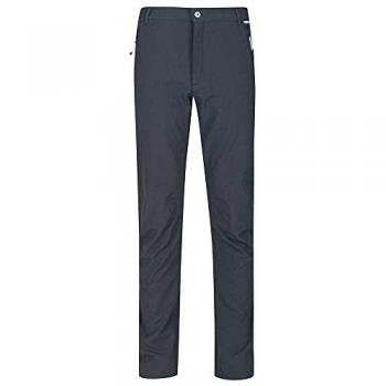 Regatta Men's Geo II Softshell Walking Trousers, Waterproof, Ash Grey, Size 40
