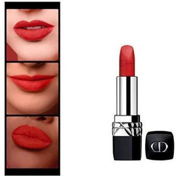 Dior Rouge Dior Lipstick No. 999 - Comfort & Wear Formula, 3.5g