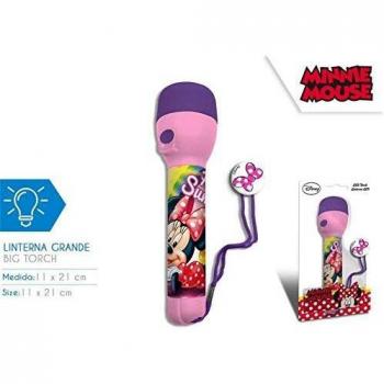 Minnie Mouse led Grande en Clamshell Linterna Montañismo, Alpinismo y Trekking Infantil, Juventud Unisex, Multicolor