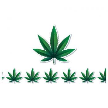 Guirnalda de Hojas de Marihuana de 300 cm