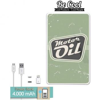 Becool® - Batería Externa Power Bank 4000 mah + Gratis 1 cable USB-MicroUsb