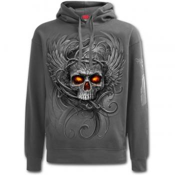 Spiral Roots of Hell Sudadera con capucha Gris L