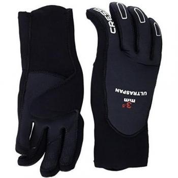 Cressi Ultraspan 3.5 mm Neoprene Guantes, Unisex, Negro, XL