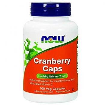 Now Foods Cranberry Extract 1400mg with Vitamin C - 100 Vegan Capsules