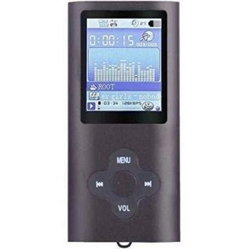 N Reproductor MP4 1.8 8GB FM Micro-SD BATERIA Negro