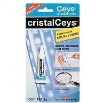 Adhesivo Especial para Cristal y Vidrio, 3 Gramos - Ceys Cristalceys
