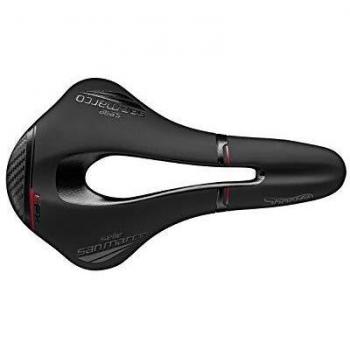 San Marco Shortfit Open-fit Carbon Fx Wide, Sillines Unisex Adulto, Negro, M