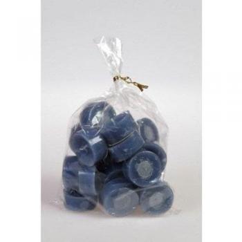 20Original Danés velas sin aroma en acrílico de Cup Azul Gris