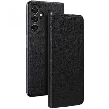 Funda BigBen Connected para Galaxy A25 con función de soporte y tarjetero Negro