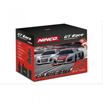Ninco - GT Race. Circuito Pista de Slot. Incluye 2 Coches Audi R8 GT3. 20195