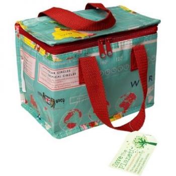 WORLD MAP LUNCH BAG