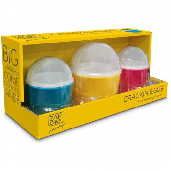 PTC Ltd Crackin 'huevos 3 unidades, multicolor