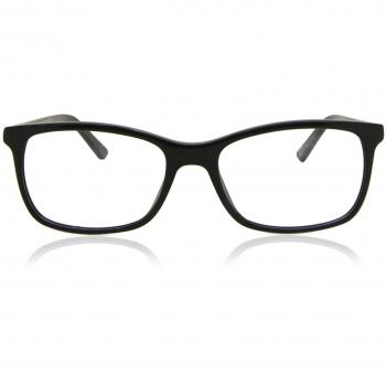 Gafas Recetadas Cuadrado Montura Completa Plástico Negras para Hombre - Gafas Anti-Azules - SmartBuy Collection
