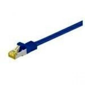 Microconnect S/FTP Cat7 Cable de Red Azul 5m