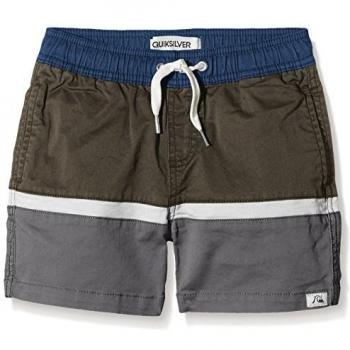 Quiksilver Sunset Youth Bermudas para Niño, Sunset Youth B Wkst, gris oscuro, FR : 16 ans