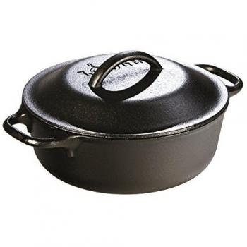 Lodge L2SP3 Sarten Hierro Fundido, 1.9 litros, Negro
