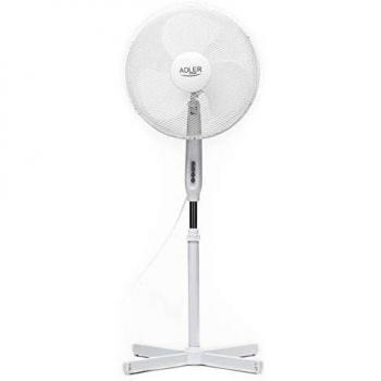 Adler AD 7305 Adjustable Stand Fan 40cm with Oscillation and 3 Speeds - 90W