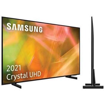 Samsung 4K UHD 2021 50AU8005- Smart TV de 50 con Resolución Crystal UHD, Procesador Crystal UHD, HDR10+, Motion Xcelerator, Contrast Enhancer y Alexa Integrada
