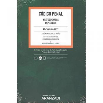 CODIGO PENAL Y LEYES PENALES ESPECIALES 2019.