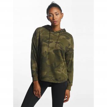 Women's Oversized Olive Camo Hoodie