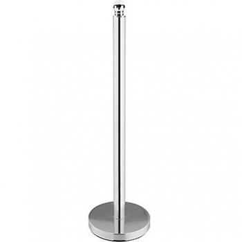axentia – Portarrollos de pie Ravallo, Soporte de papel higiénico y de servilletas, Dispensador de rollos para hogar, Organizador de papel sanitario, Accesorio de baño y cocina – altura 51 cm