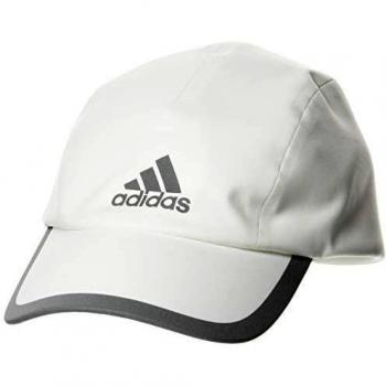 adidas Run Bonded Cap Gorra, Unisex Adulto, Blanco/Blanco/Refsil, Talla Única