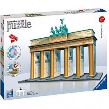 Ravensburger - Puzzle 3D, diseño Puerta de Brandenburgo
