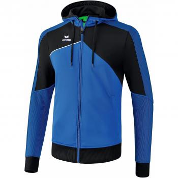 Erima GmbH Premium One 2.0 Chaqueta de Entrenamiento con Capucha, Hombre, Azul