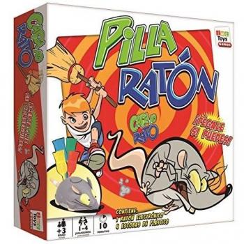 PLAY FUN BY IMC TOYS Pilla Ratón | Juego divertido en el que tendrás que coger al ratón para que no se te escape - Para niños +8 Años